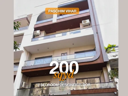 Premium Top-Floor 3 BHK | North-Facing | Paschim Vihar