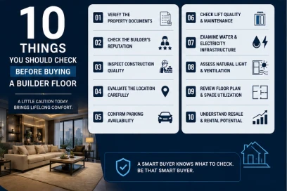 10 Things You Should Check Before Buying a Builder Floor
