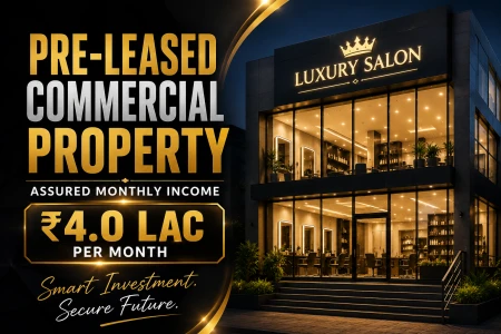 Pre-Leased Commercial Property in Ashok Vihar | Luxury Salon Tenant